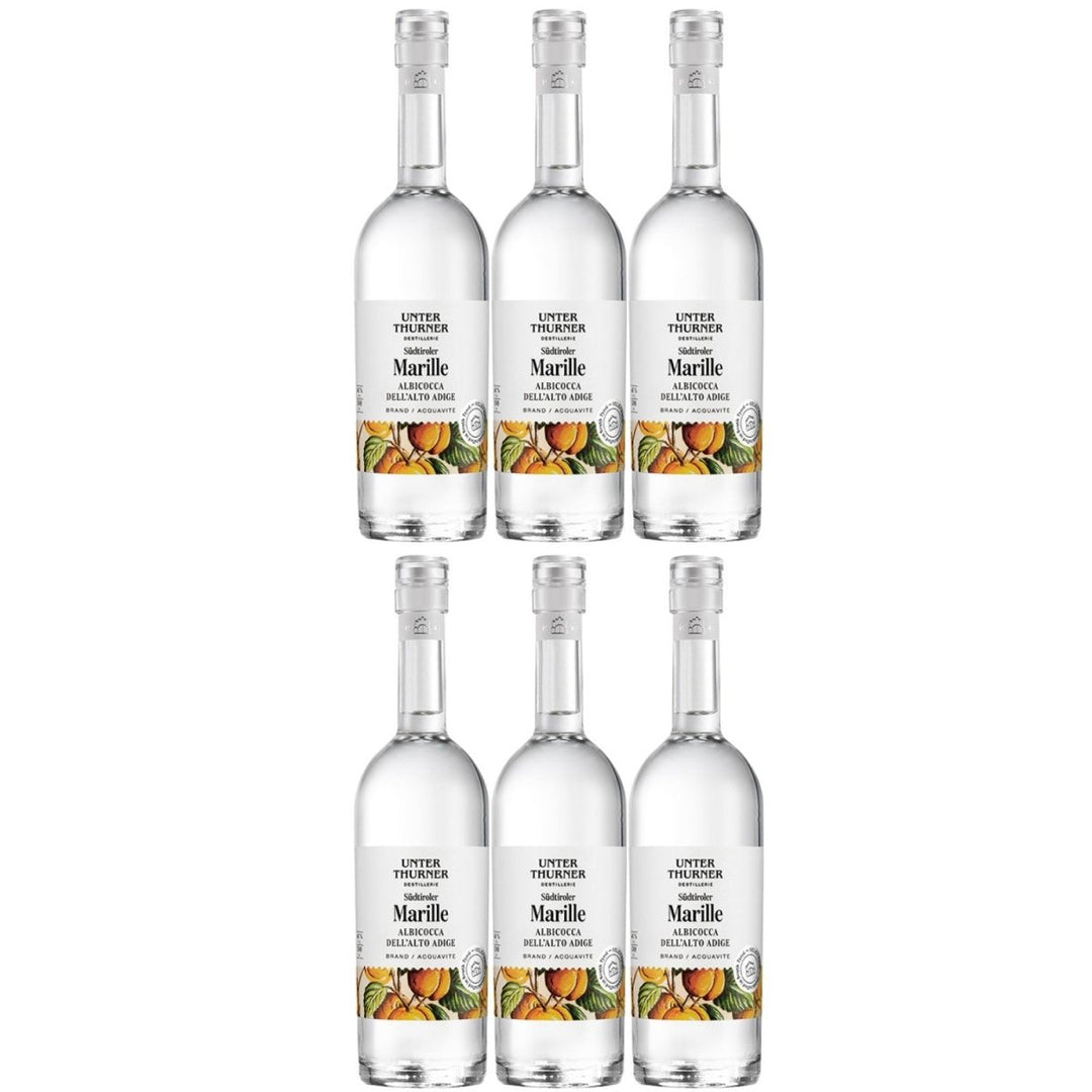 Unterthurner Marille Brand Südtirol Italien (6 x 0,5l) - Versanel - Spirituosen