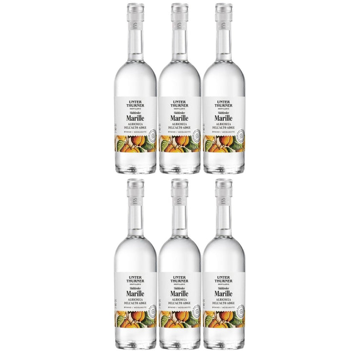 Unterthurner Marille Brand Südtirol Italien (6 x 0,5l) - Versanel - Spirituosen