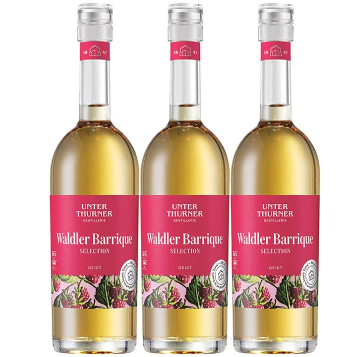 Unterthurner Waldler Barrique Selection Himbeer Geist Südtirol Italien (3 x 0,5l) - Versanel - Spirituosen