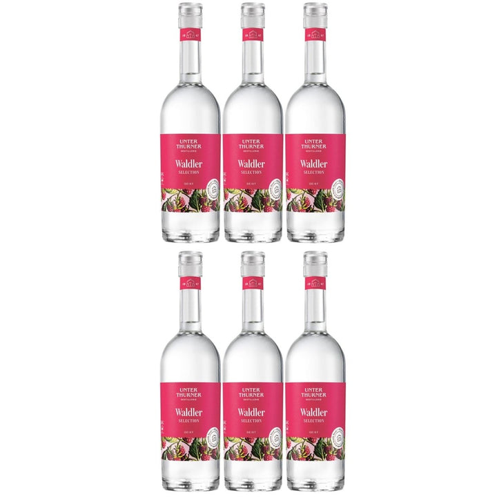 Unterthurner Waldler Selection Himbeer Geist Südtirol Italien (6 x 0,5l) - Versanel - Spirituosen