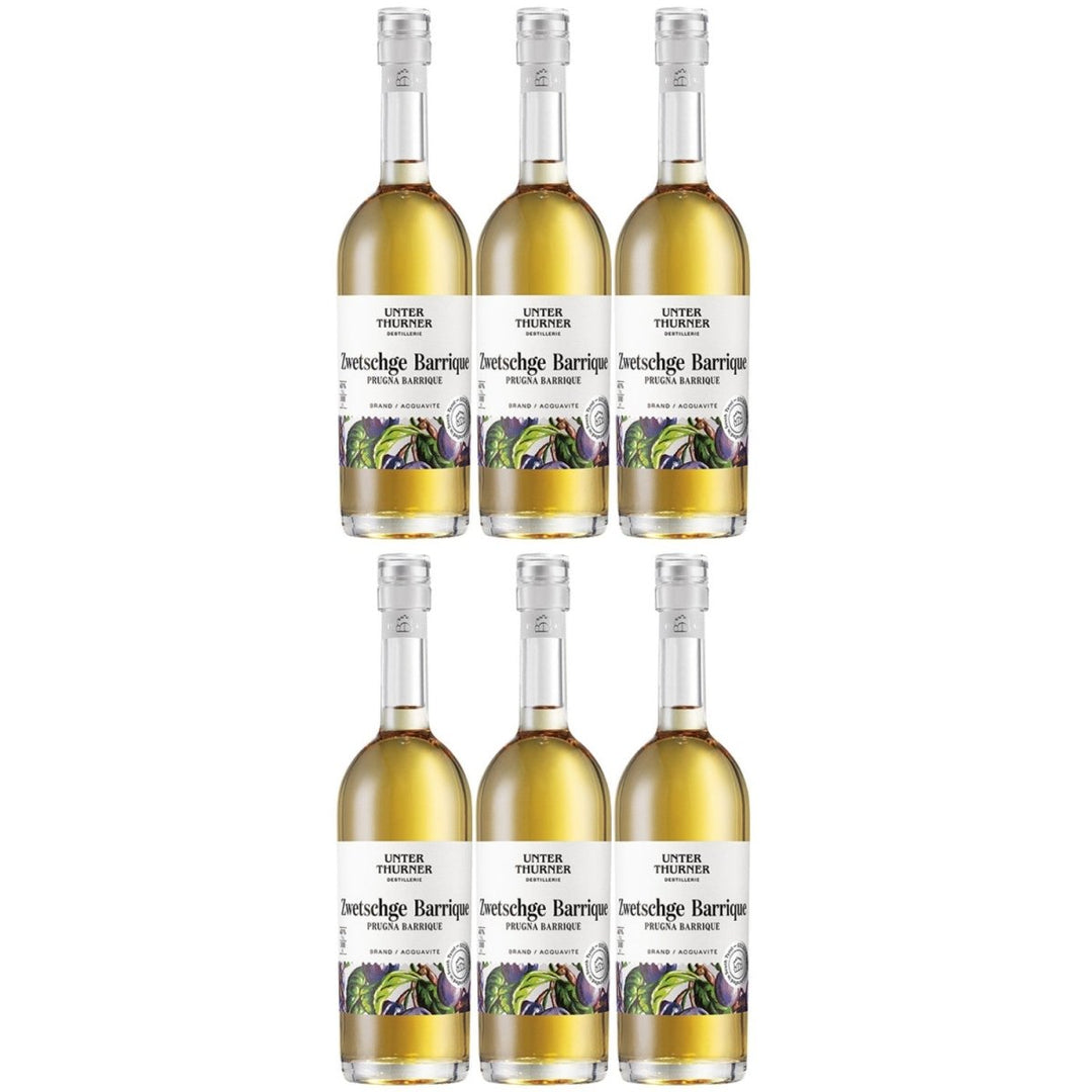 Unterthurner Zwetschge Barrique Brand Südtirol Italien (6 x 0,5l) - Versanel - Spirituose