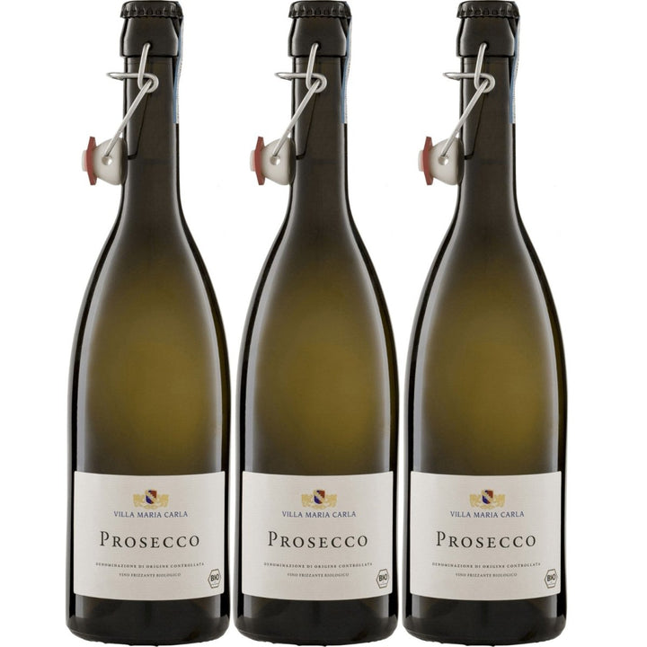 Villa Maria Carla Bügelver Bio Prosecco Frizzante DOC (3 x 0.75l) - Versanel - 