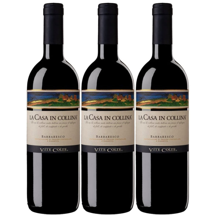 Vite Colte Barbaresco La Cas In Collina Nebbiolo Rotwein rot Piemont Italien (3 x 0,75l) - Versanel - 