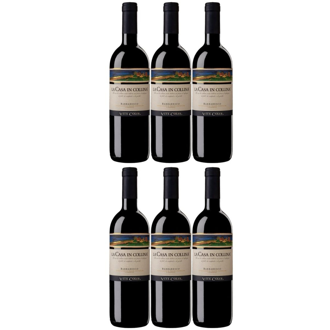Vite Colte Barbaresco La Cas In Collina Nebbiolo Rotwein Rot Piemont Italien (6 x 0,75l) - Versanel - 