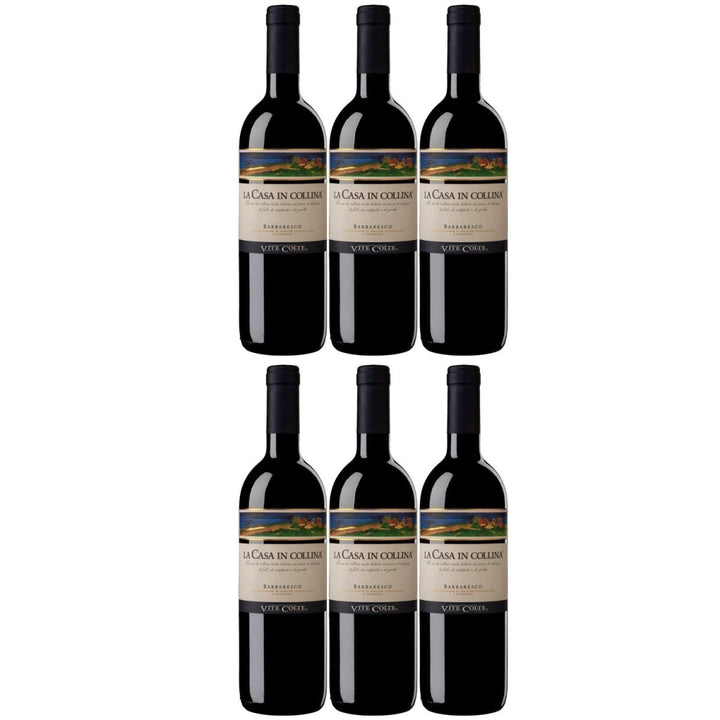 Vite Colte Barbaresco La Cas In Collina Nebbiolo Rotwein Rot Piemont Italien (6 x 0,75l) - Versanel - 