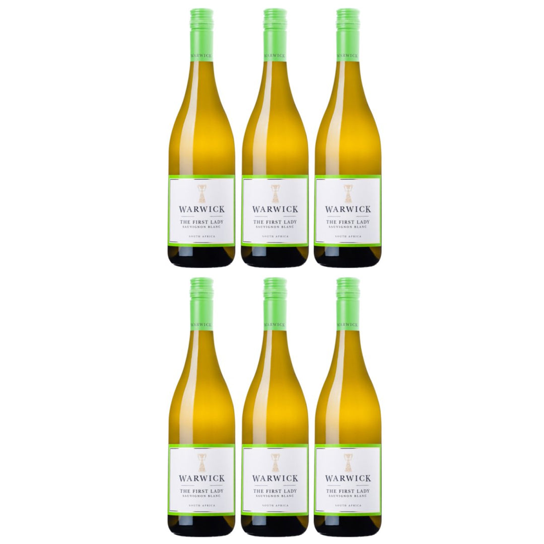 Warwick Estate The First Lady Sauvignon Blanc Western Cape Weißwein Wein trocken Südafrika (6 x 0.75l) - Versanel - 