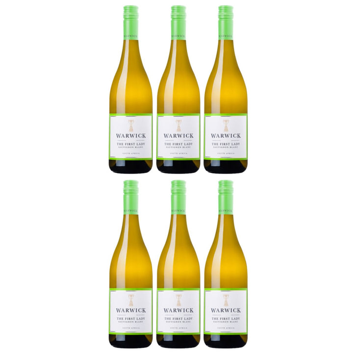 Warwick Estate The First Lady Sauvignon Blanc Western Cape Weißwein Wein trocken Südafrika (6 x 0.75l) - Versanel - 