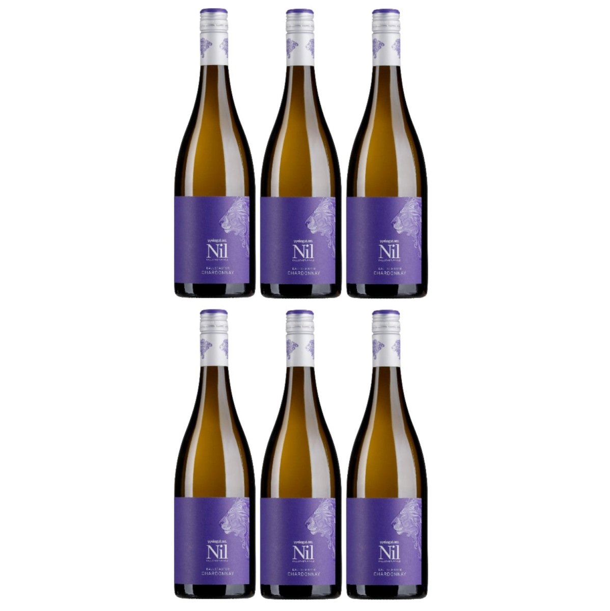 Weingut am Nil, Kallstadter Chardonnay trocken, Deutscher Qualitätswein g.U. Pfalz Weißwein Wein Deutschland (6 x 0,75 l) - Versanel - 