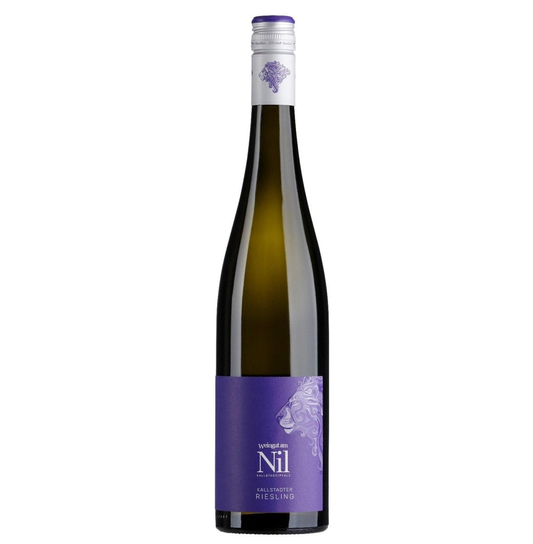 Weingut am Nil, Kallstadter Riesling trocken, Deutscher Qualitätswein g.U. Pfalz Weißwein Wein Deutschland (1 x 0,75 l) - Versanel - 