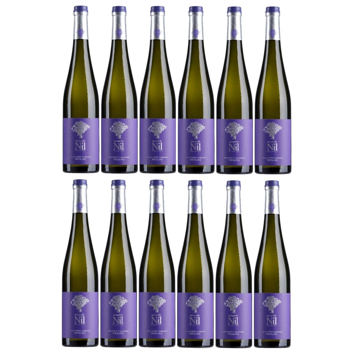 Weingut am Nil, Kallstadter Saumagen Riesling trocken, Deutscher Qualitätswein g.U. Pfalz Weißwein Wein Deutschland (12 x 0,75 l) - Versanel - 