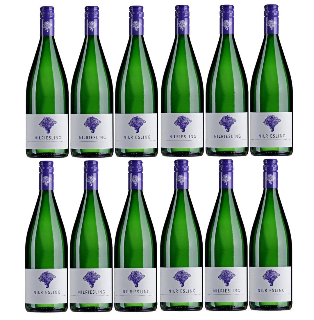 Weingut am Nil, Nil Riesling Liter trocken, Deutscher Qualitätswein g.U. Pfalz Weißwein Wein Deutschland (12 x 1,0 l) - Versanel - 