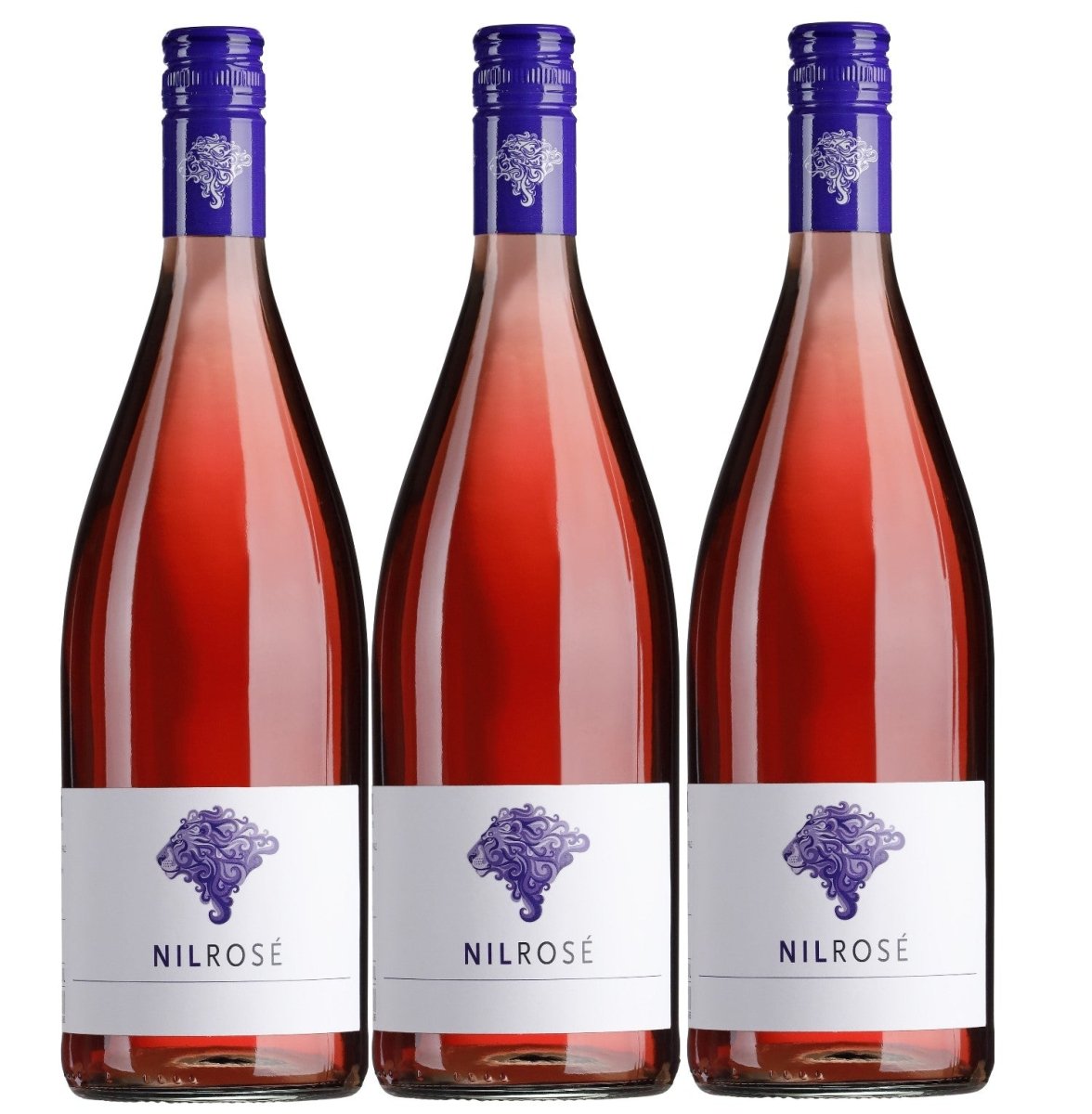 Weingut am Nil, Nil Rosé Liter feinherb, Deutscher Qualitätswein g.U. Pfalz Roséwein Wein Deutschland (3 x 1,0 l) - Versanel - 