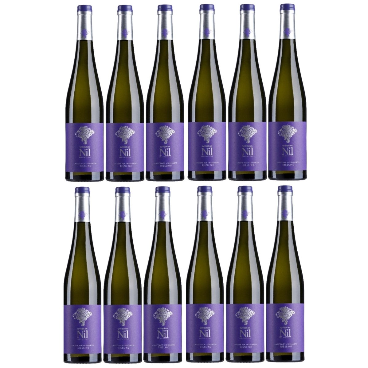 Weingut am Nil, Ungsteiner Herrenberg Riesling trocken, Deutscher Qualitätswein g.U. Pfalz Weißwein Wein Deutschland (12 x 0,75 l) - Versanel - 