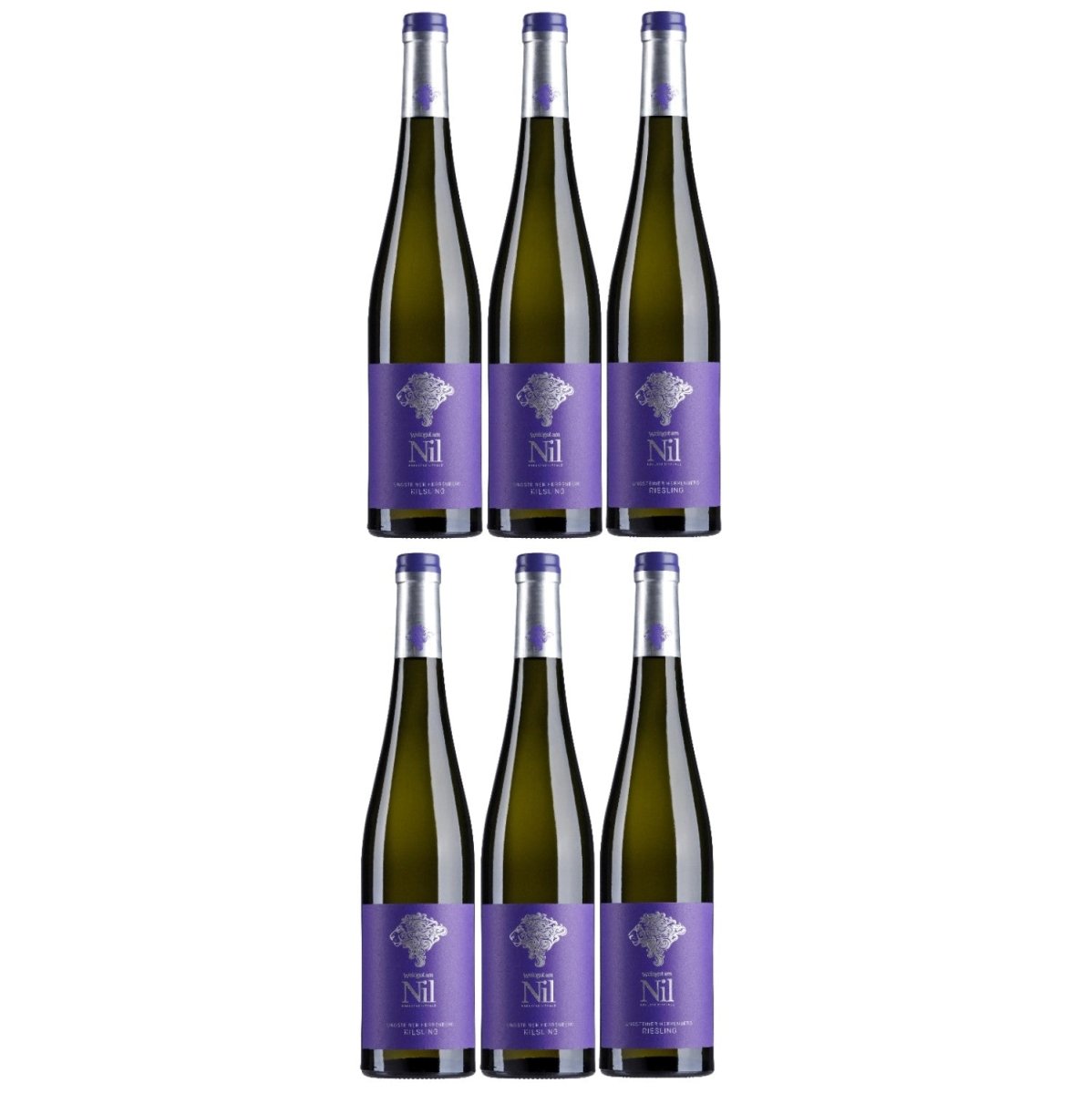 Weingut am Nil, Ungsteiner Herrenberg Riesling trocken, Deutscher Qualitätswein g.U. Pfalz Weißwein Wein Deutschland (6 x 0,75 l) - Versanel - 