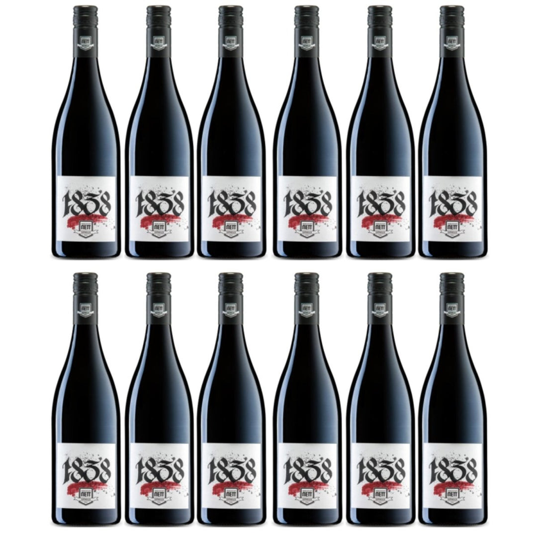 Weingut Bergdolt - Reif & Nett 1838 Rotweincuvée Rotwein Dornfelder Lagrein Merlot Shiraz trocken rot Deutschland (12 x 0,75l) - Versanel - 