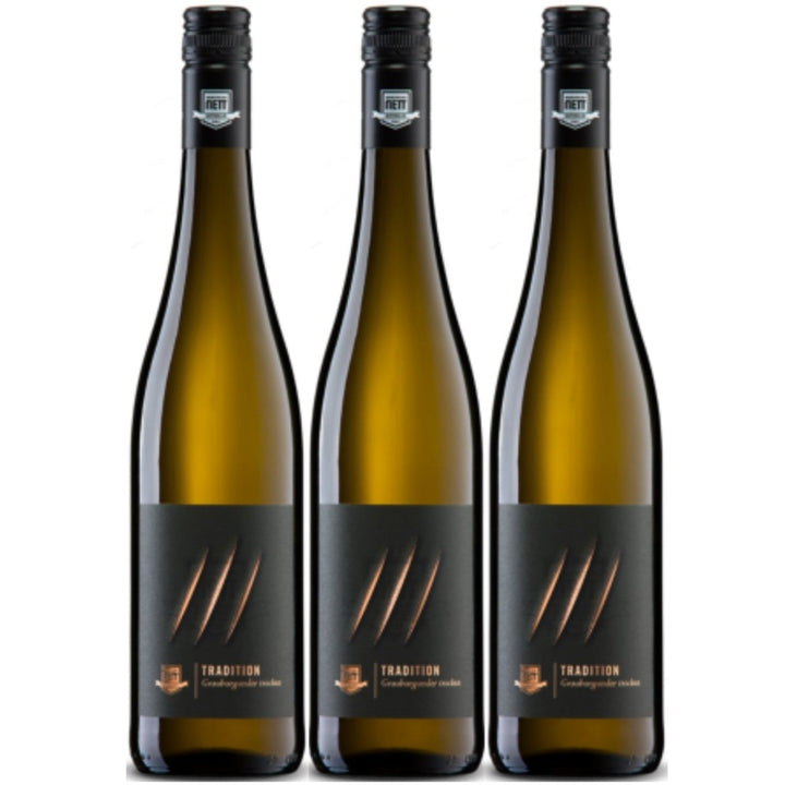 Weingut Bergdolt - Reif & Nett Grauburgunder Tradition Pinot Grigio Weißwein trocken weiß Deutschland (3 x 0,75l) - Versanel - 