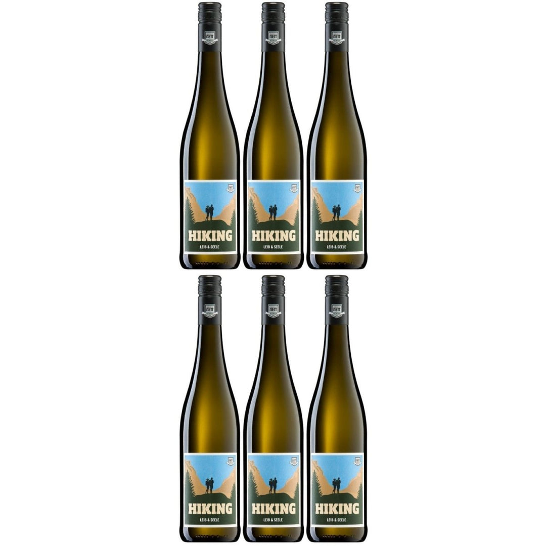 Weingut Bergdolt - Reif & Nett Hiking Weißwein Cuvée Weiß Rivaner Gewürztraminer Bacchus trocken weiß Deutschland (6 x 0,75l) - Versanel - 
