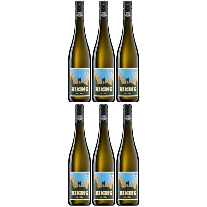 Weingut Bergdolt - Reif & Nett Hiking Weißwein Cuvée Weiß Rivaner Gewürztraminer Bacchus trocken weiß Deutschland (6 x 0,75l) - Versanel - 