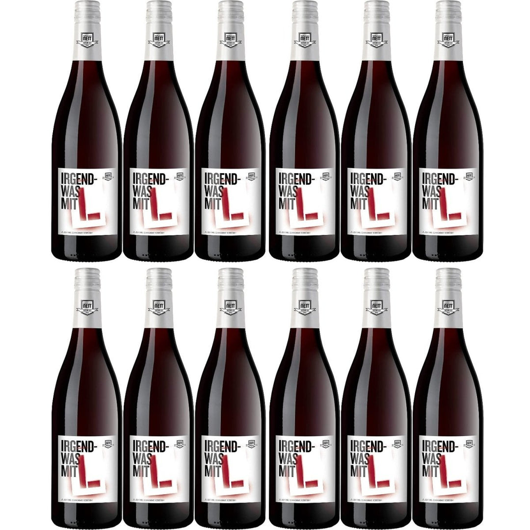 Weingut Bergdolt - Reif & Nett Irgendwas mit L Rotwein Cuvée Rot Müller - Thurgau Kerner Gewürztraminer Bacchus restsüß rot Deutschland (12 x 0,75l) - Versanel - 