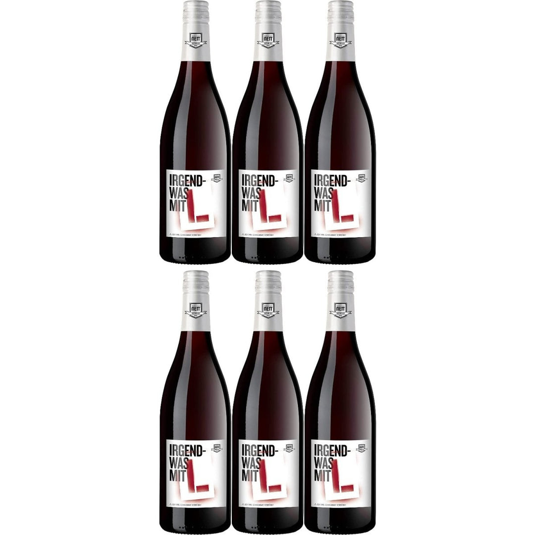 Weingut Bergdolt - Reif & Nett Irgendwas mit L Rotwein Cuvée Rot Müller - Thurgau Kerner Gewürztraminer Bacchus restsüß rot Deutschland (6 x 0,75l) - Versanel - 