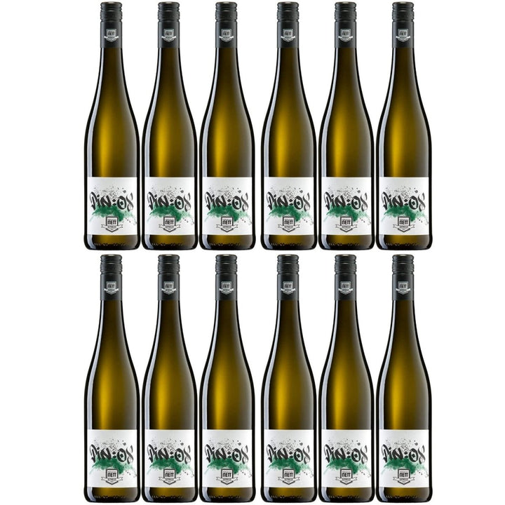 Weingut Bergdolt - Reif & Nett PIN:OX Weißweincuvée Weissburgunder Auxerrois Chardonnay Silvaner Weißwein trocken weiß Deutschland (12 x 0,75l) - Versanel - 