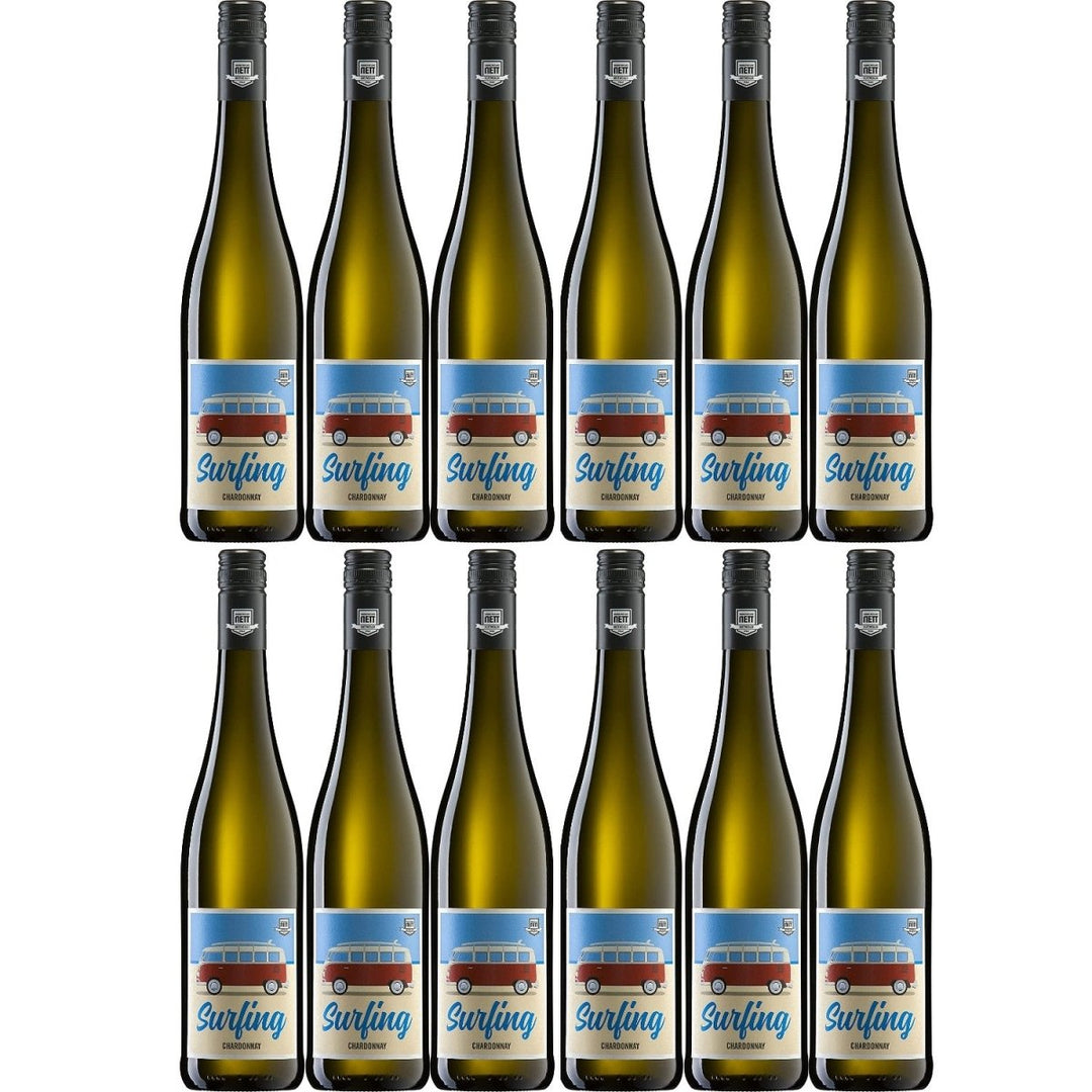 Weingut Bergdolt - Reif & Nett Surfing Weißwein Weiß Chardonnay trocken weiß Deutschland (12 x 0,75l) - Versanel - 