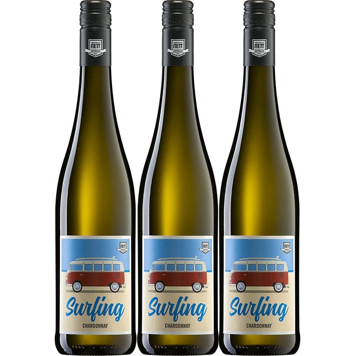 Weingut Bergdolt - Reif & Nett Surfing Weißwein Weiß Chardonnay trocken weiß Deutschland (3 x 0,75l) - Versanel - 