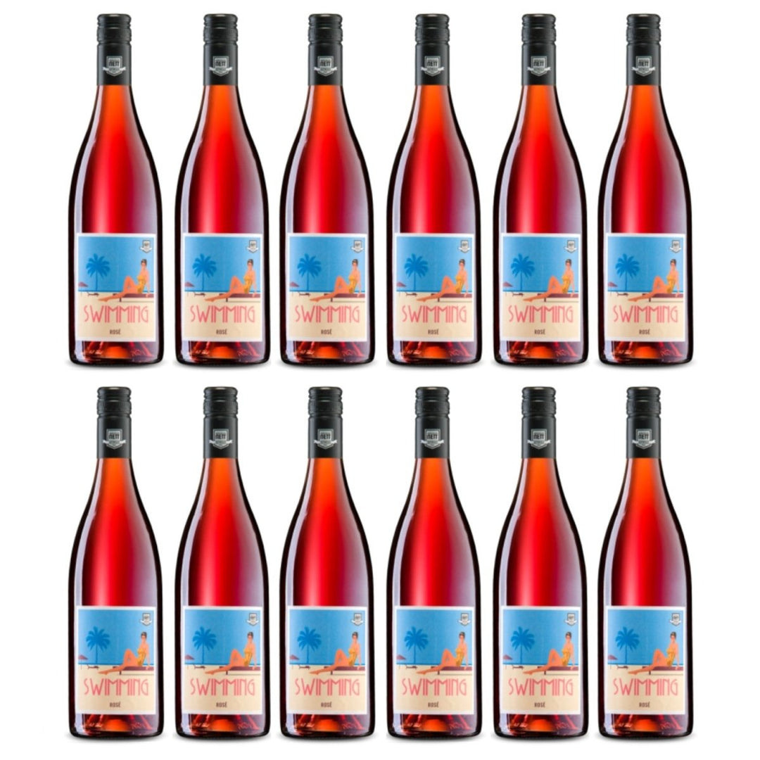 Weingut Bergdolt - Reif & Nett Swimming Roséwein Rose Cabernet Cubin Cabernet Franc Dornfelder trocken rosé Deutschland (12 x 0,75l) - Versanel - 