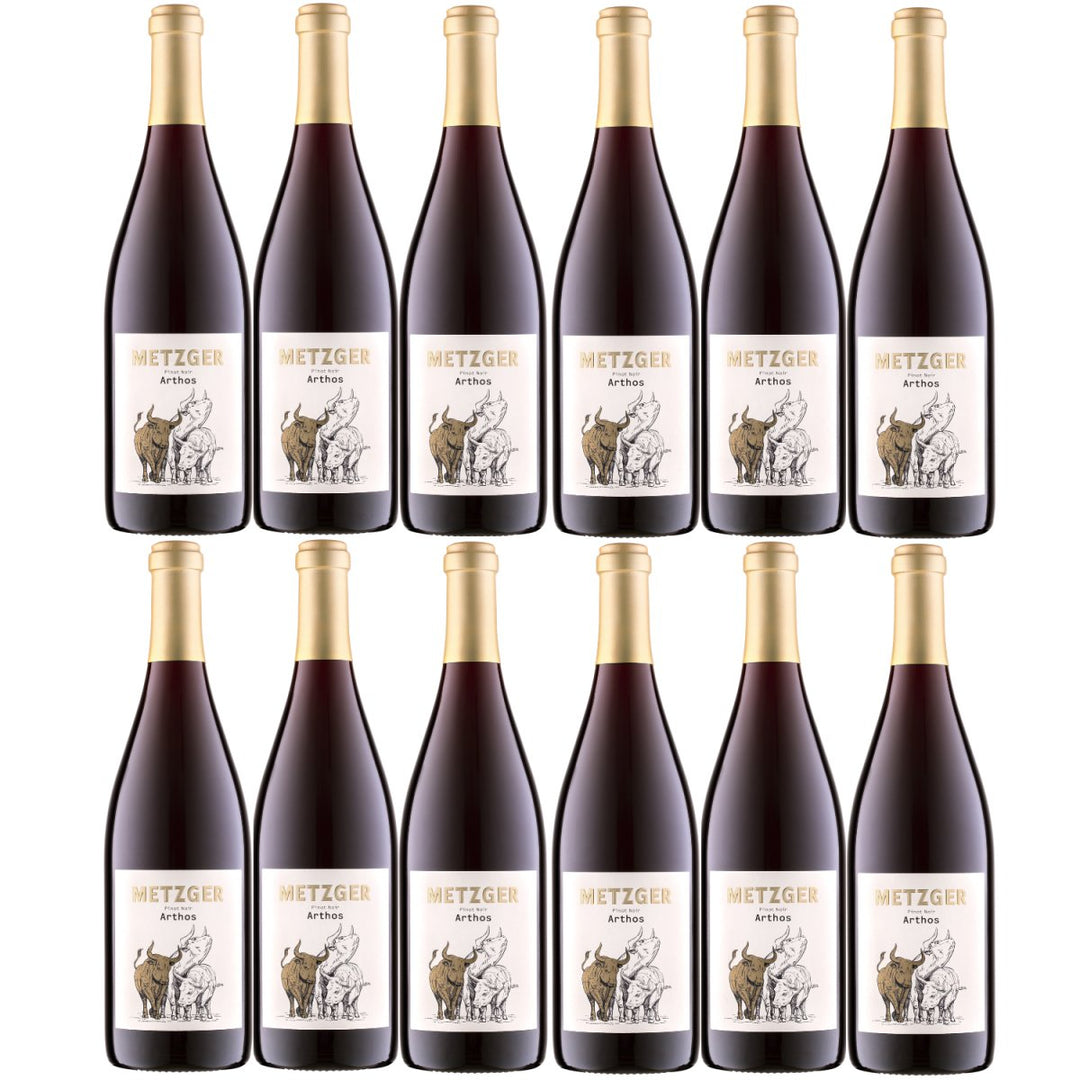 Weingut Uli Metzger "Arthos" Pinot Noir trocken Rot Deutschland (12 x 0,75l) - Versanel - 