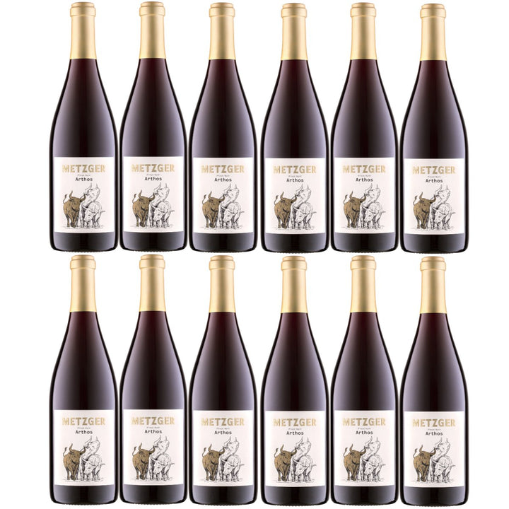Weingut Uli Metzger "Arthos" Pinot Noir trocken Rot Deutschland (12 x 0,75l) - Versanel - 