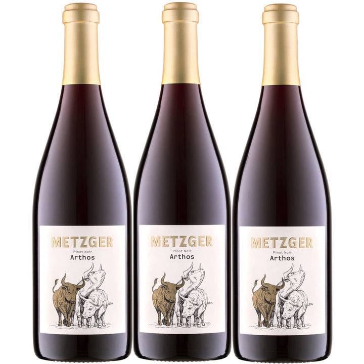 Weingut Uli Metzger "Arthos" Pinot Noir trocken Rot Deutschland (3 x 0,75l) - Versanel - 