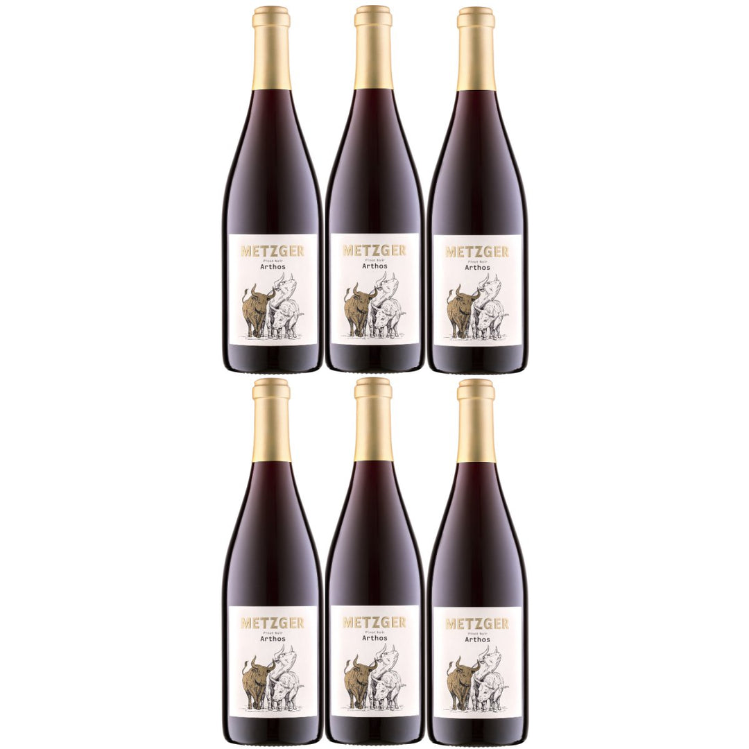 Weingut Uli Metzger "Arthos" Pinot Noir trocken Rot Deutschland (6 x 0,75l) - Versanel - 