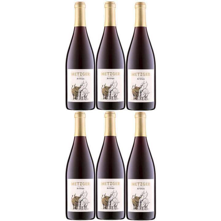 Weingut Uli Metzger "Arthos" Pinot Noir trocken Rot Deutschland (6 x 0,75l) - Versanel - 