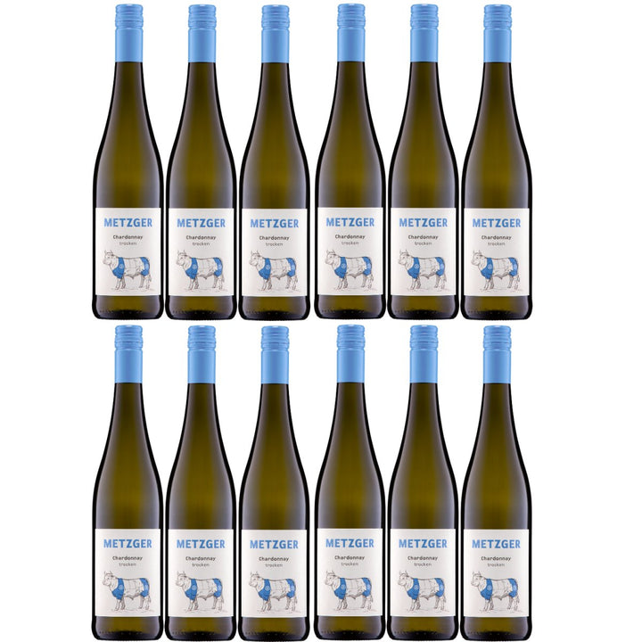Weingut Uli Metzger Chardonney trocken Weiß Deutschland (12 x 0,75l) - Versanel - 