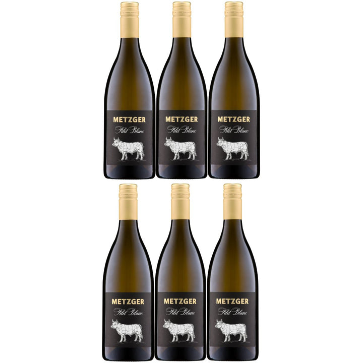 Weingut Uli Metzger Filet blanc trocken Chardonnay Weißburgunder Schaumwein weiß Deutschland (6 x 0,75l) - Versanel - 