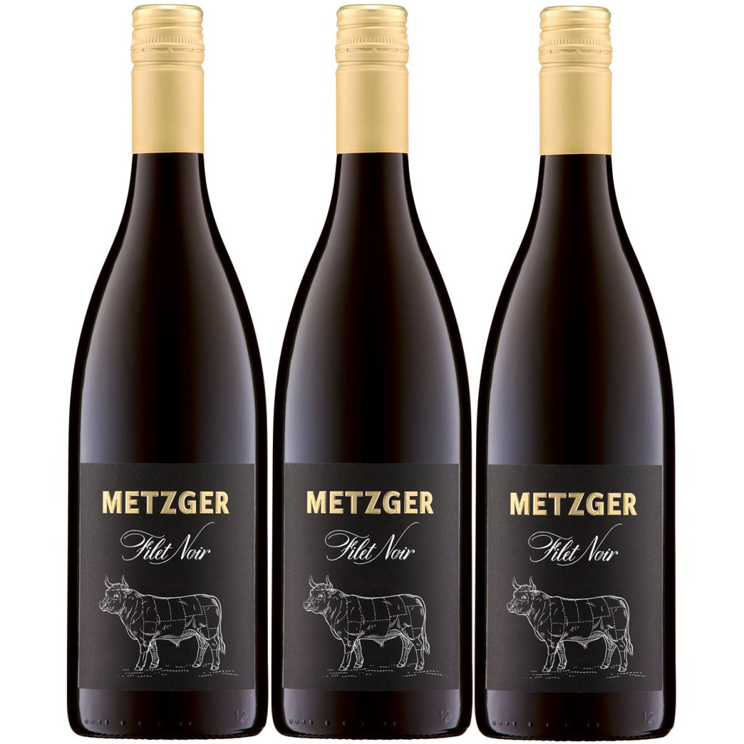 Weingut Uli Metzger Filet Noir trocken Rot Deutschland (3x0,75l) - Versanel - 