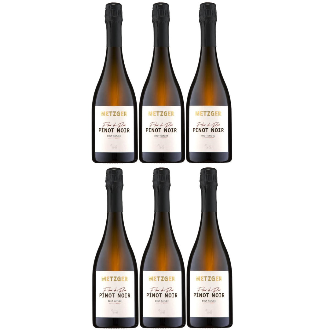 Weingut Uli Metzger Fleur de Rosé Pinot Noir Sekt brut nature Deutschland (6 x 0,75l) - Versanel - 