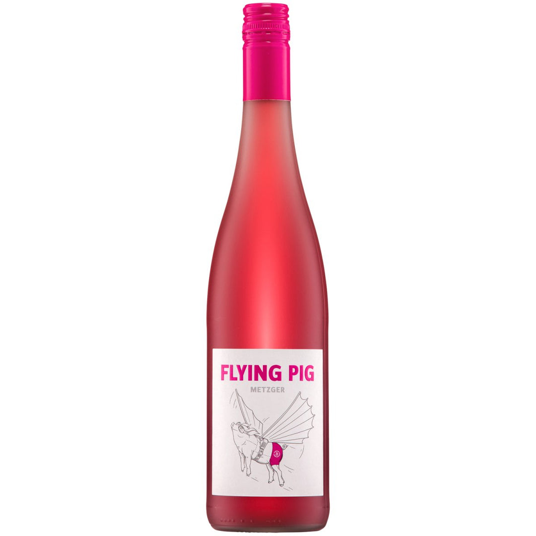 Weingut Uli Metzger Flying Pig Rosé Perlwein Deutschland (12 x 0,75l) - Versanel - 