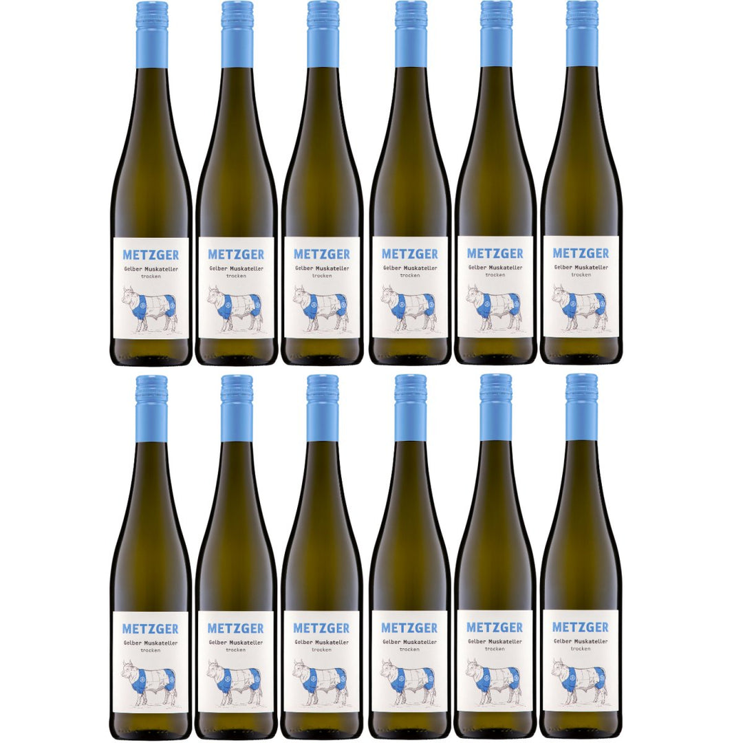 Weingut Uli Metzger Gelber Muskateller trocken Weiß Deutschland (12 x 0,75l) - Versanel - 