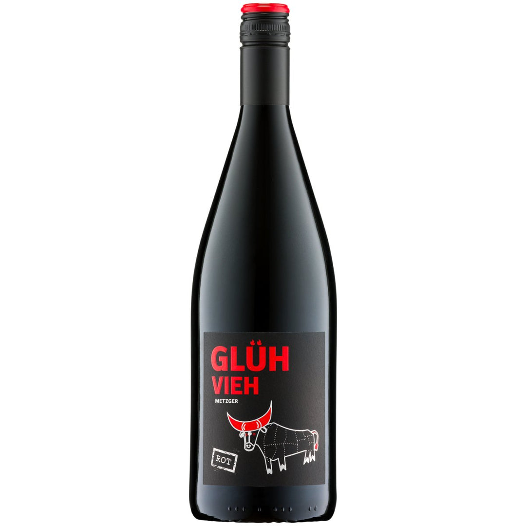 Weingut Uli Metzger Glühvieh Rot Glühwein Rot süß Deutschland (3 x 1l) - Versanel - 
