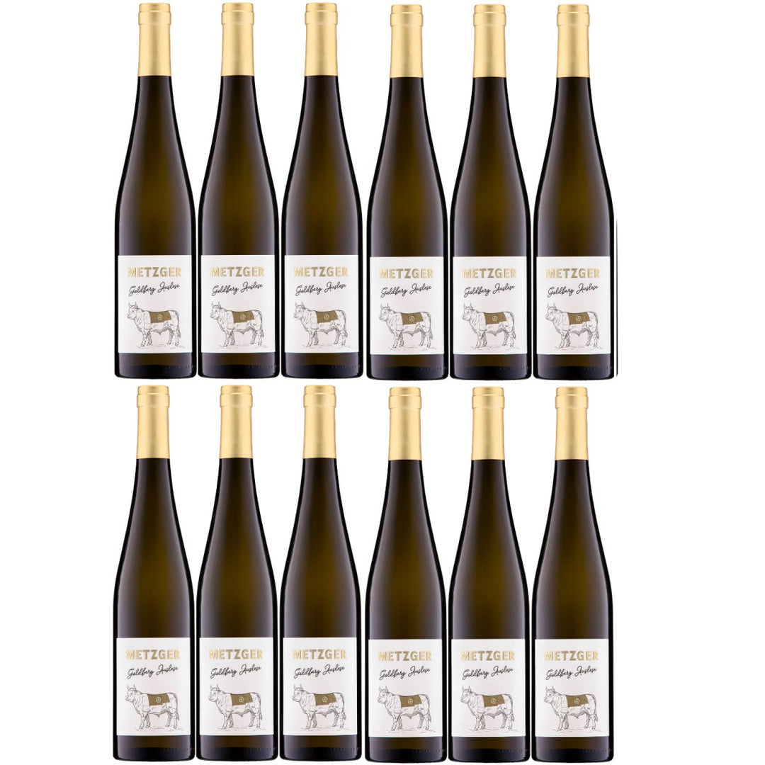 Weingut Uli Metzger Goldberg Auslese trocken Schaumwein weiß Deutschland (12 x 0,75l) - Versanel - 