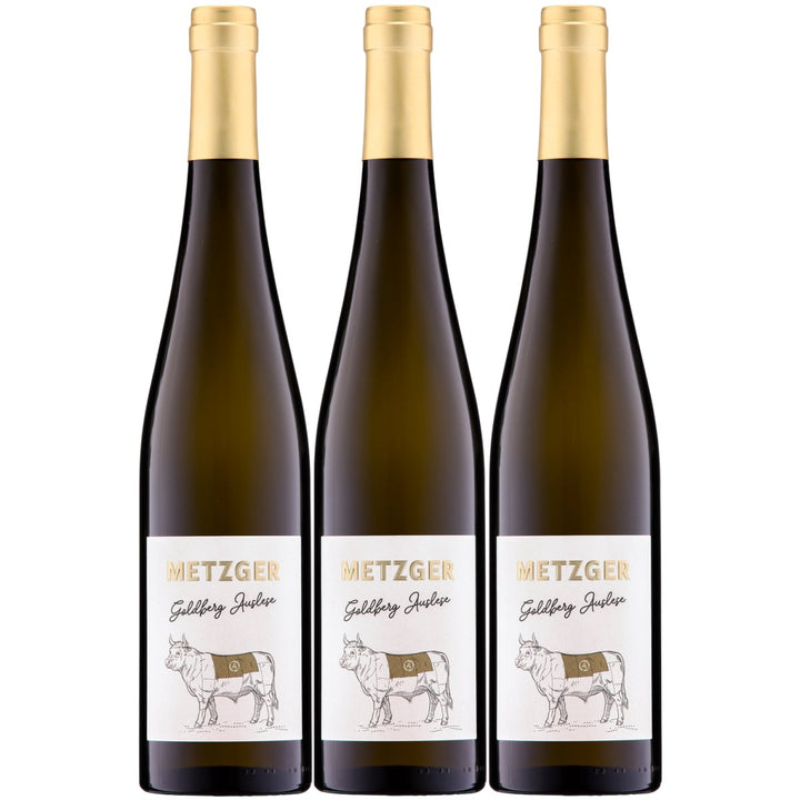 Weingut Uli Metzger Goldberg Auslese trocken Schaumwein weiß Deutschland (3 x 0,75l) - Versanel - 