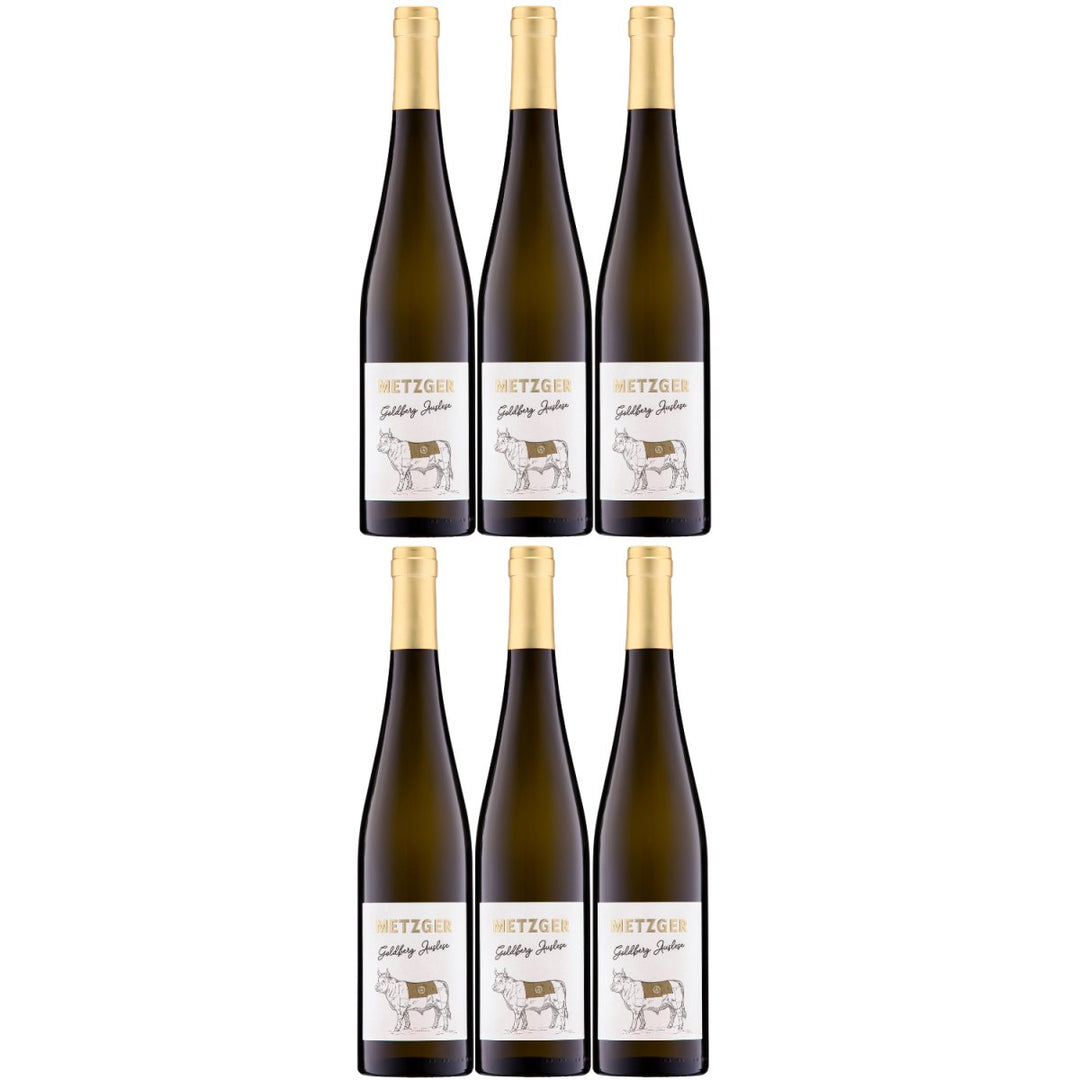 Weingut Uli Metzger Goldberg Auslese trocken Schaumwein weiß Deutschland (6 x 0,75l) - Versanel - 