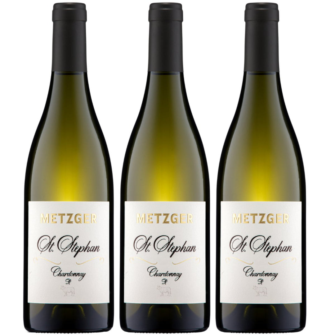 Weingut Uli Metzger Grande Réserve trocken Chardonnay Schaumwein weiß Deutschland (3 x 0,75l) - Versanel - 