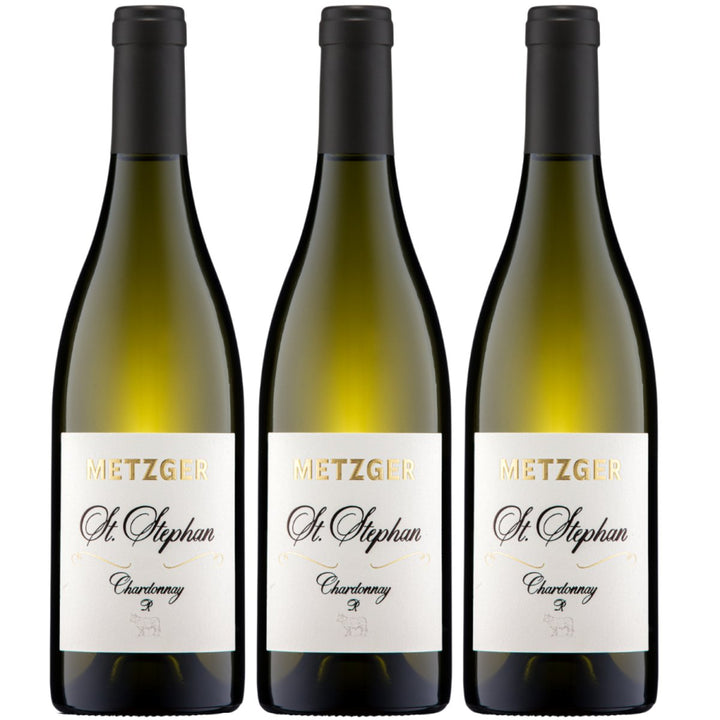 Weingut Uli Metzger Grande Réserve trocken Chardonnay Schaumwein weiß Deutschland (3 x 0,75l) - Versanel - 