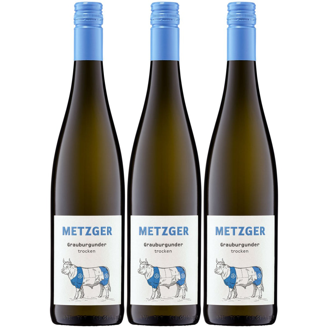 Weingut Uli Metzger Grauburgunder trocken Weiß Deutschland (3 x 0,75l) - Versanel - 