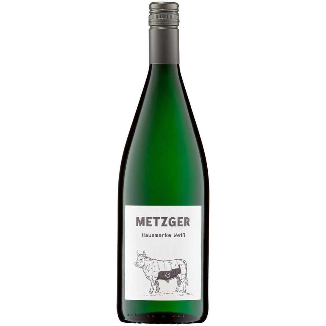 Weingut Uli Metzger Hausmarke Weiß mild Weiß Deutschland (12 x 1l) - Versanel - 