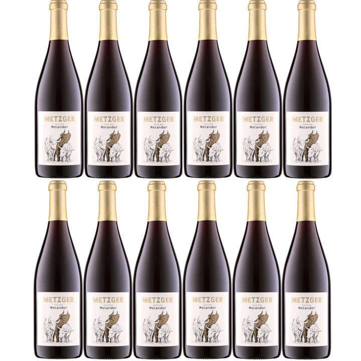 Weingut Uli Metzger "Melandor" Pinot Noir trocken Rot Deutschland (12 x 0,75l) - Versanel - 