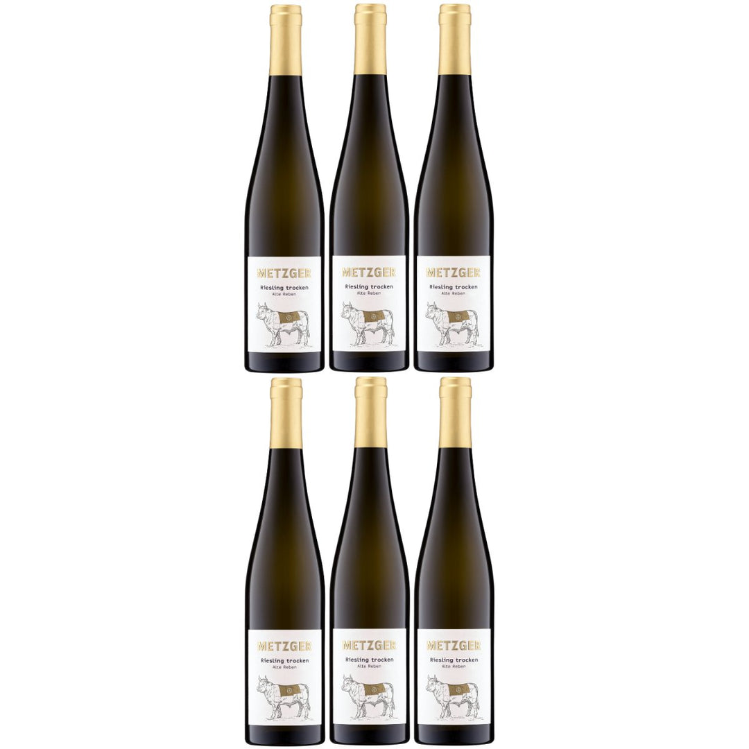 Weingut Uli Metzger Riesling Alte Reben trocken Schaumwein weiß Deutschland (6 x 0,75l) - Versanel - 