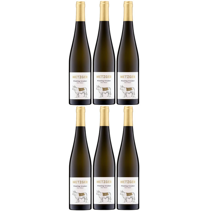 Weingut Uli Metzger Riesling Alte Reben trocken Schaumwein weiß Deutschland (6 x 0,75l) - Versanel - 